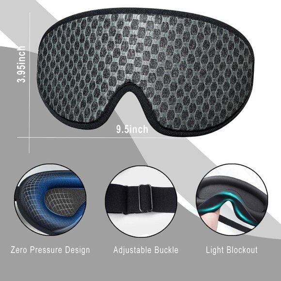 3-D Sleep Eye Mask - Picture 5 of 7